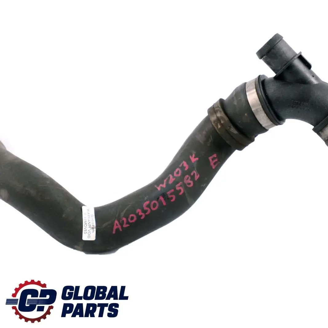  Mercedes-Benz C W203 Kompressor Radiator Bottom Hose Pipe Petrol - SKU A2035015582 - Numéro de pièce A2035015582