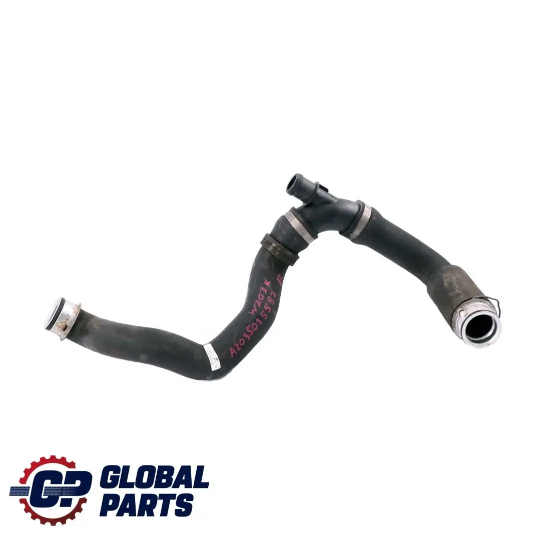 Mercedes-Benz C W203 Kompressor Radiator Bottom Hose Pipe Petrol to with Part number A2035015582 Mercedes-Benz C W203 Kompressor Radiator Bottom Hose Pipe Petrol - SKU A2035015582 - Part number A2035015582