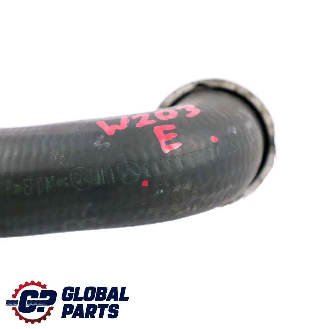 Tubo de la manguera superior del radiador del Mercedes W203 Kompressor Gasolina para con número de pieza A2035015782 Tubo de la manguera superior del radiador del Mercedes W203 Kompressor Gasolina - SKU A2035015782 - Número de pieza A2035015782