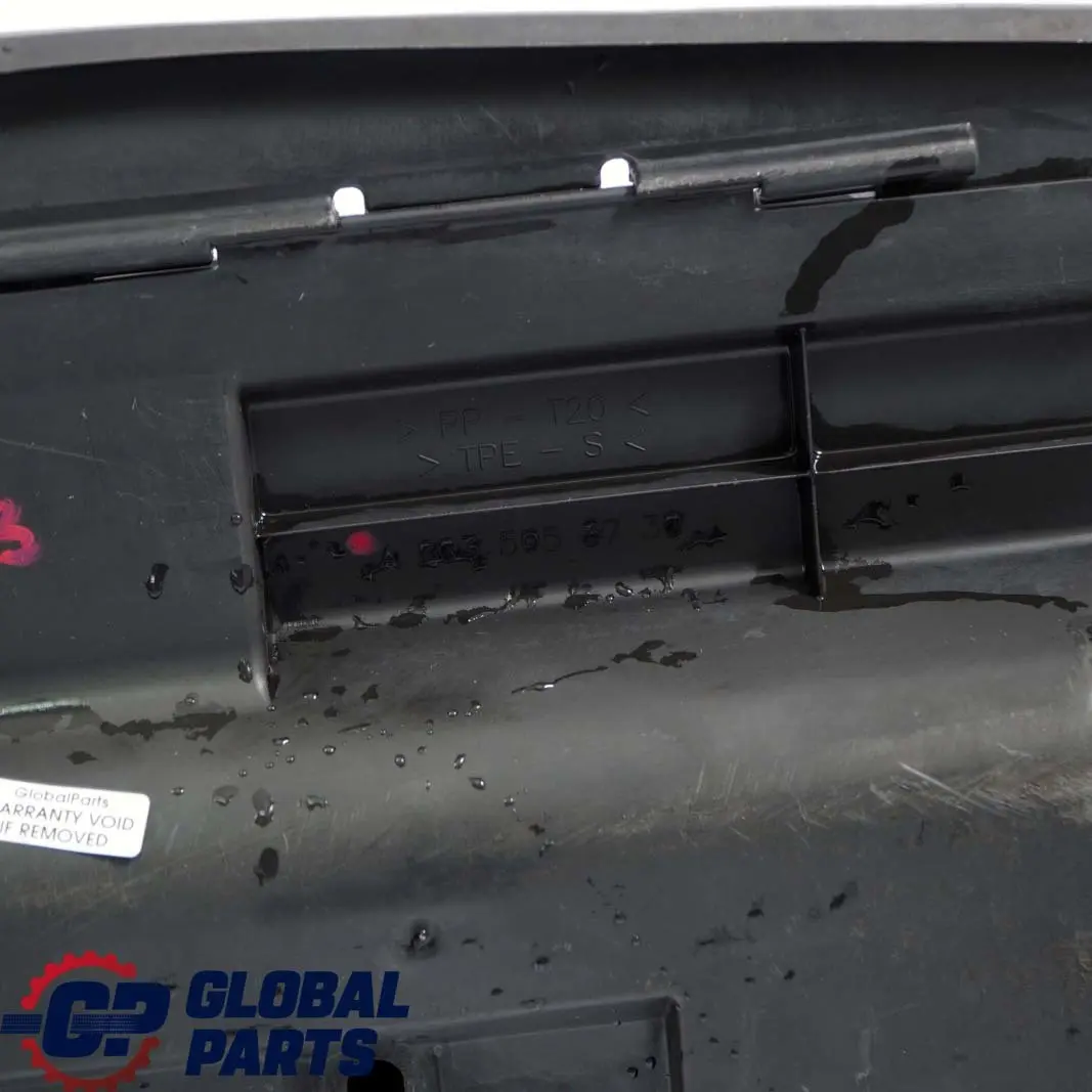 Mercedes W203 Kierownica Powietrza Chłodnicy - SKU A2035053730 - Numer Części A2035053730