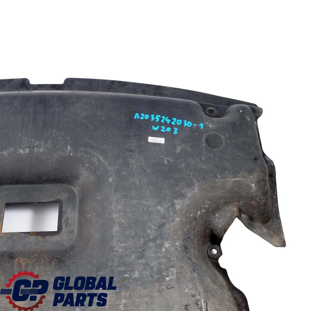 Mercedes-Benz C-Class W203 1 Engine Insulation Panelling Cover to with Part number A2035242030 Mercedes-Benz C-Class W203 1 Engine Insulation Panelling Cover - SKU A2035242030-1 - Part number A2035242030