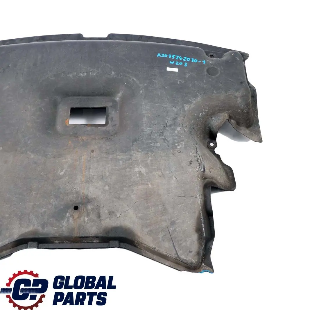 Mercedes-Benz C-Class W203 1 Engine Insulation Panelling Cover to with Part number A2035242030 Mercedes-Benz C-Class W203 1 Engine Insulation Panelling Cover - SKU A2035242030-1 - Part number A2035242030