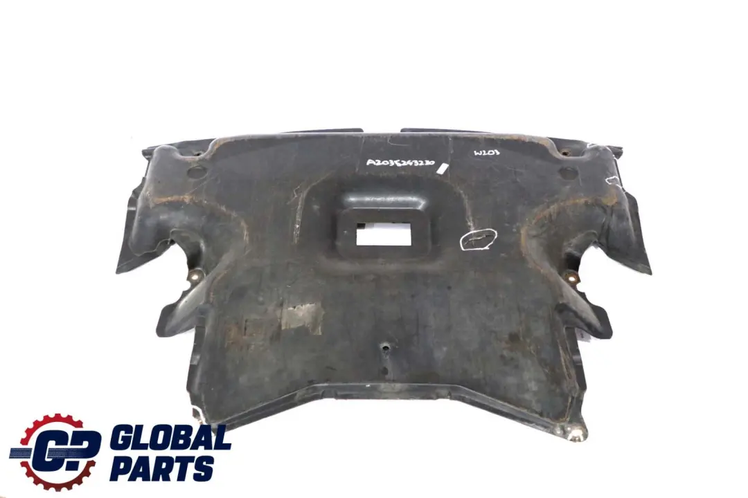 Class W203 Diesel Engine Sound Insulation Trim Panel to Mercedes C with Part number A2035243230 Mercedes C Class W203 Diesel Engine Sound Insulation Trim Panel - SKU A2035243230 - Part number A2035243230