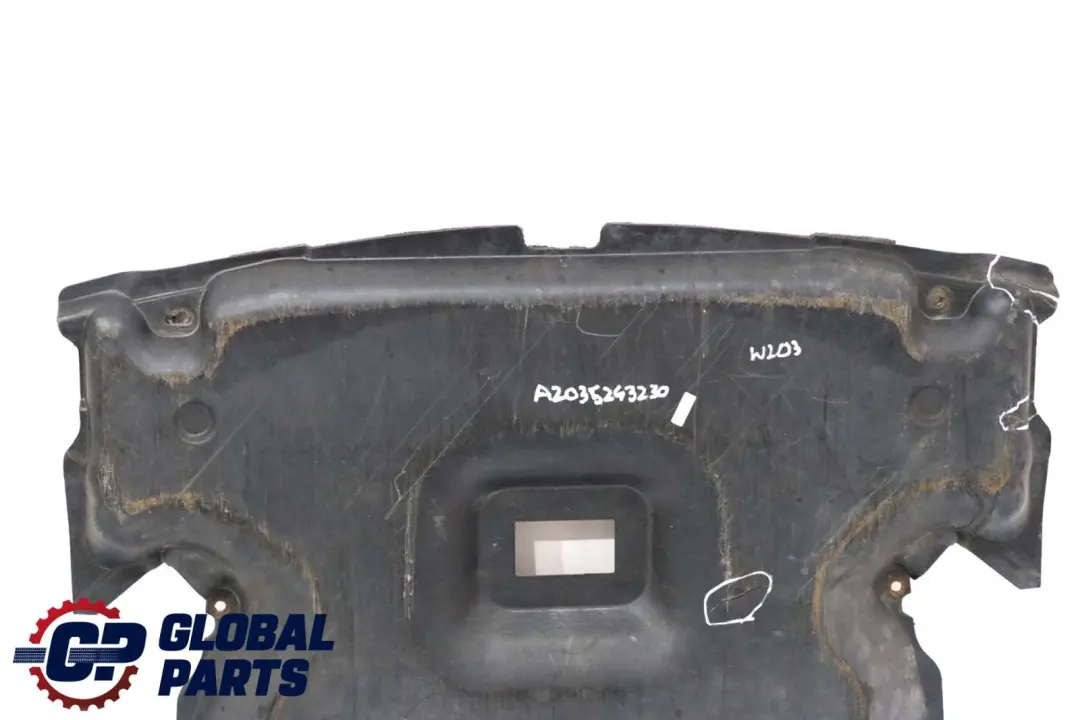 Mercedes C Klasse W203 Diesel Motor Schallisolierung Verkleidung - SKU A2035243230 - Teilenummer A2035243230