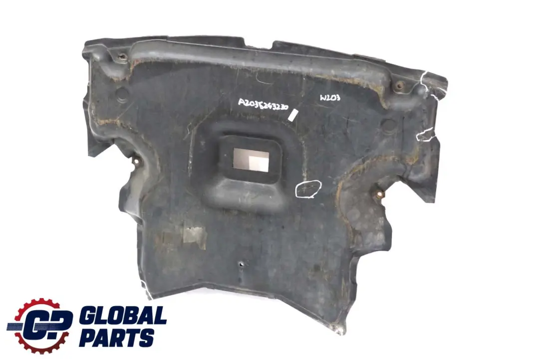 Class W203 Diesel Engine Sound Insulation Trim Panel to Mercedes C with Part number A2035243230 Mercedes C Class W203 Diesel Engine Sound Insulation Trim Panel - SKU A2035243230 - Part number A2035243230