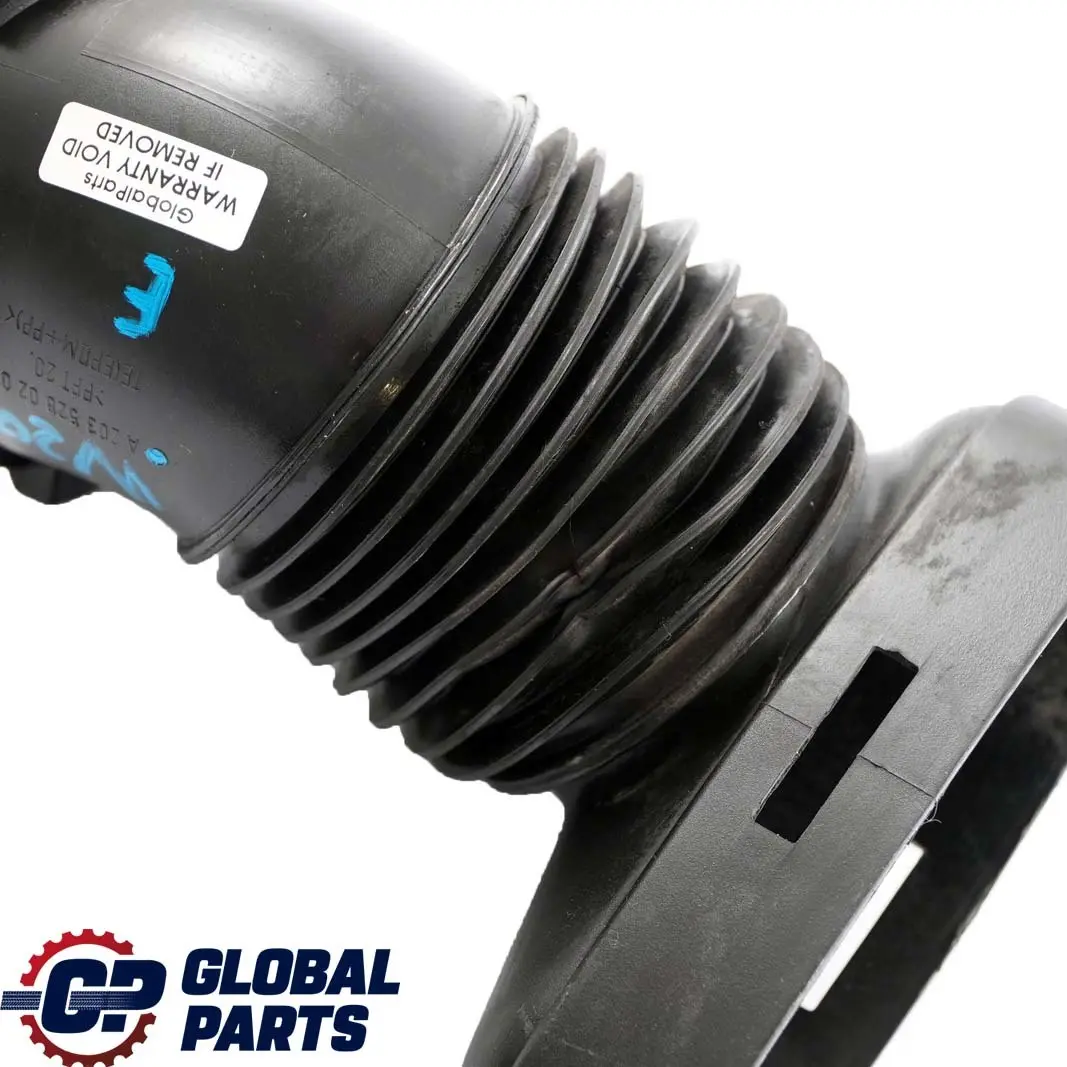 Mercedes-Benz C-Klasse W203 200 230 Kompressor M111 Air Intake Elbow Pipe to with Part number A2035280207 Mercedes-Benz C-Klasse W203 200 230 Kompressor M111 Air Intake Elbow Pipe - SKU A2035280207 - Part number A2035280207