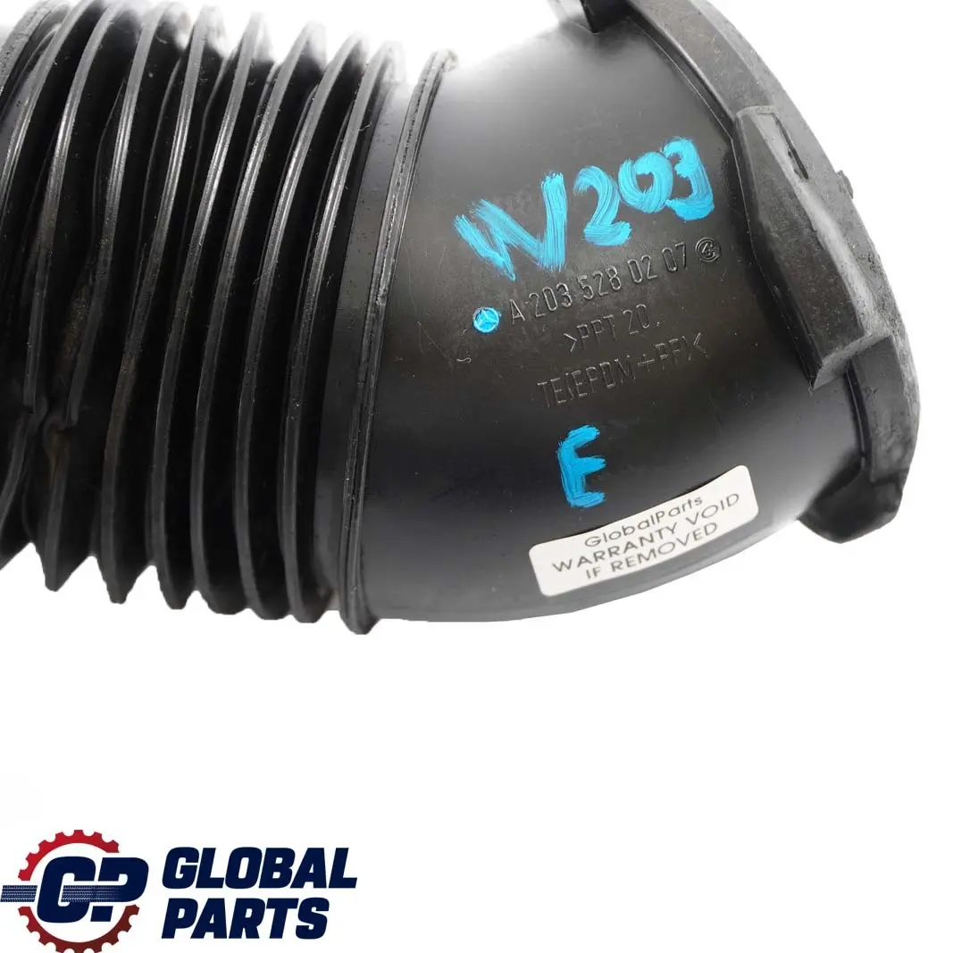  Mercedes-Benz C-Klasse W203 200 230 Kompressor M111 Air Intake Elbow Pipe - SKU A2035280207 - Part number A2035280207