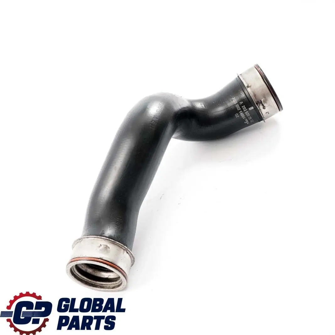 Mercedes-Benz C W203 Air Charge Intake Intercooler Left N/S Hose - SKU A2035280582 - Part number A2035280582