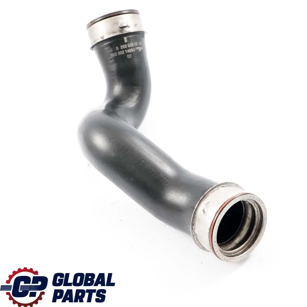  Mercedes-Benz C W203 Air Charge Intake Intercooler Left N/S Hose - SKU A2035280582 - Part number A2035280582