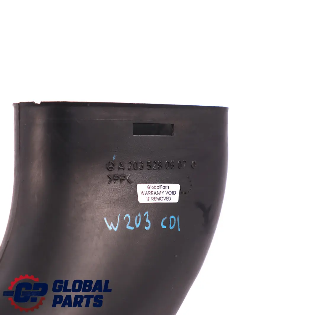 Mercedes-Benz W203 200 220 CDI Motore Aria Tubo di Aspirazione SX per con numero di parte A2035280607 Mercedes-Benz W203 200 220 CDI Motore Aria Tubo di Aspirazione SX - SKU A2035280607 - Numero di parte A2035280607