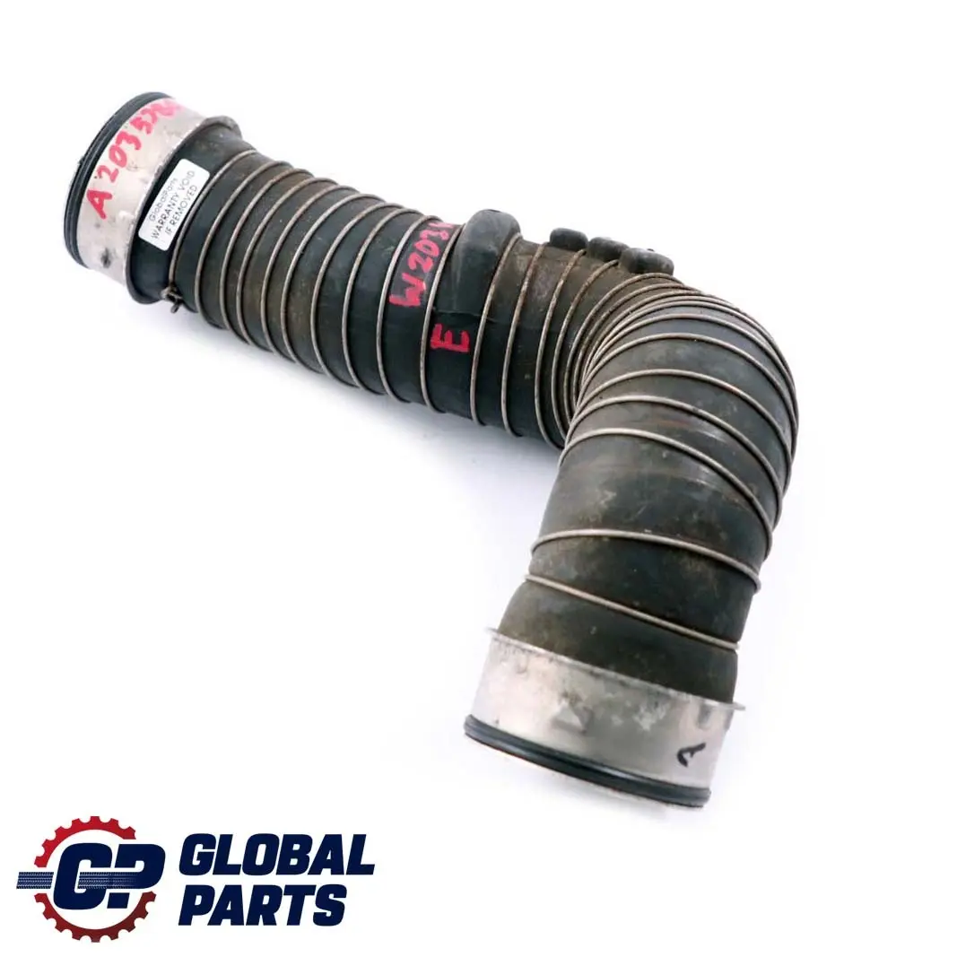Mercedes-Benz W203 Kompressor Left N/S Turbo Intercooler Hose Pipe to with Part number A2035280682 Mercedes-Benz W203 Kompressor Left N/S Turbo Intercooler Hose Pipe - SKU A2035280682 - Part number A2035280682