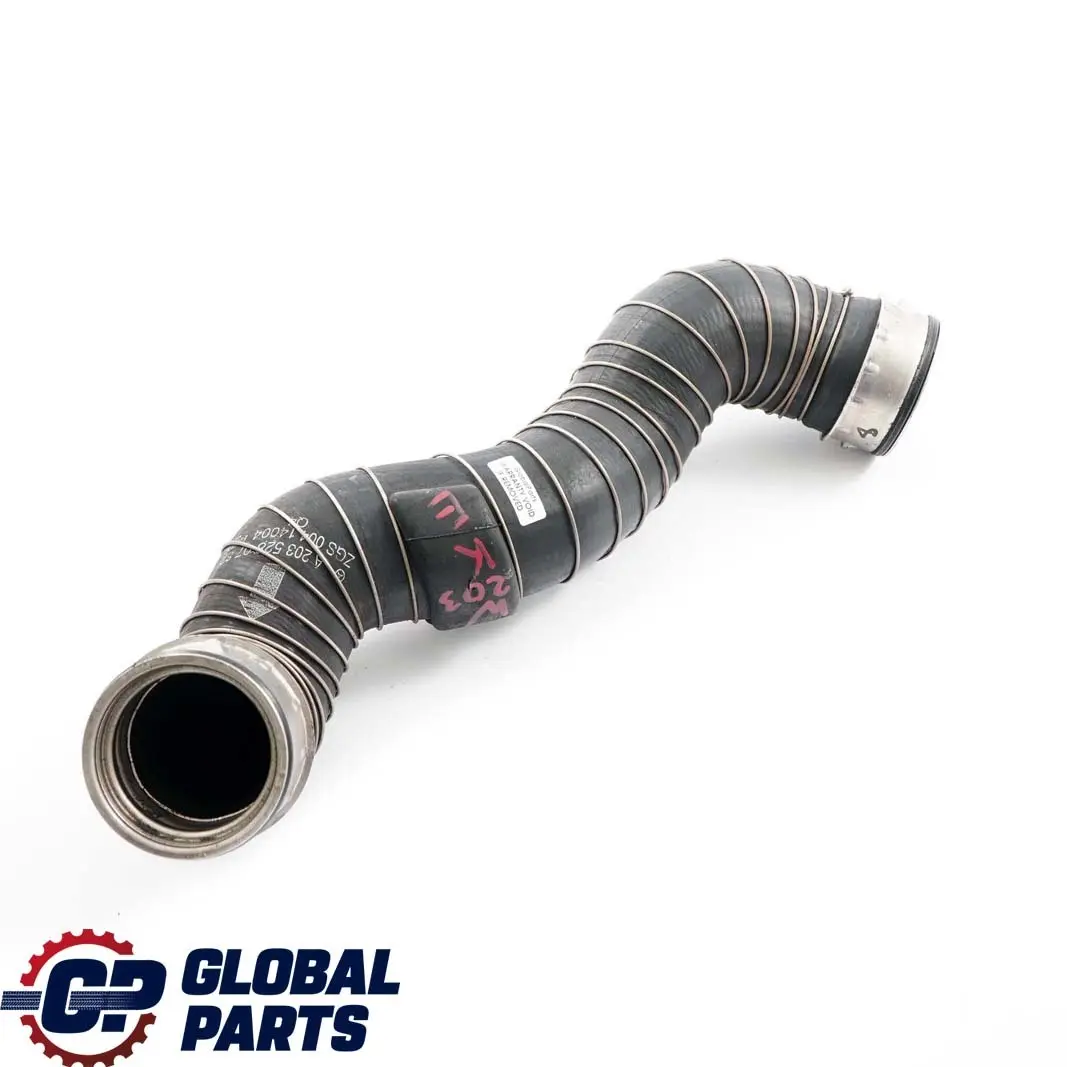 Mercedes-Benz C W203 Kompressor Turbo Ladeluftschlauch Rechts für mit Teilenummer A2035280782 Mercedes-Benz C W203 Kompressor Turbo Ladeluftschlauch Rechts - SKU A2035280782 - Teilenummer A2035280782
