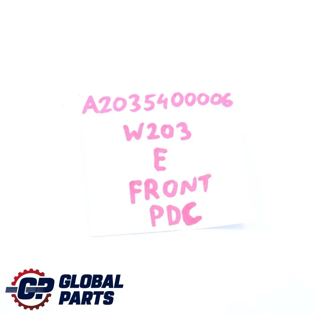 Mercedes-Benz C W203 Capteur stationnement pare-chocs avant Faisceau câblage pour à propos du numéro de pièce A2035400006 Mercedes-Benz C W203 Capteur stationnement pare-chocs avant Faisceau câblage - SKU A2035400006 - Numéro de pièce A2035400006