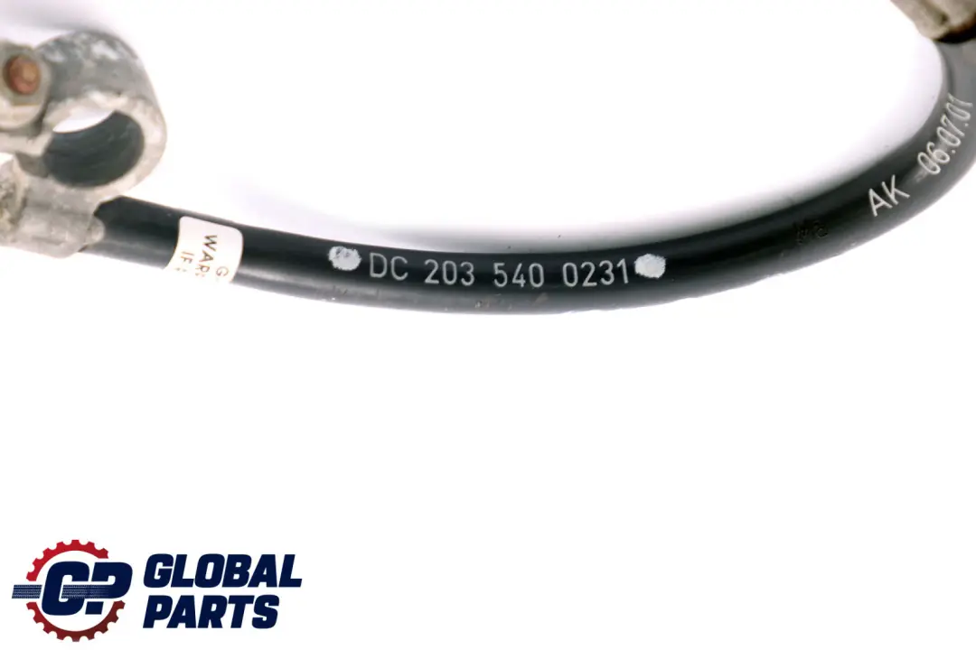 Mercedes C CLK Class W203 C209 Negative Battery Terminal Cable A2035400231 - SKU A2035400031 - Part number A2035400031
