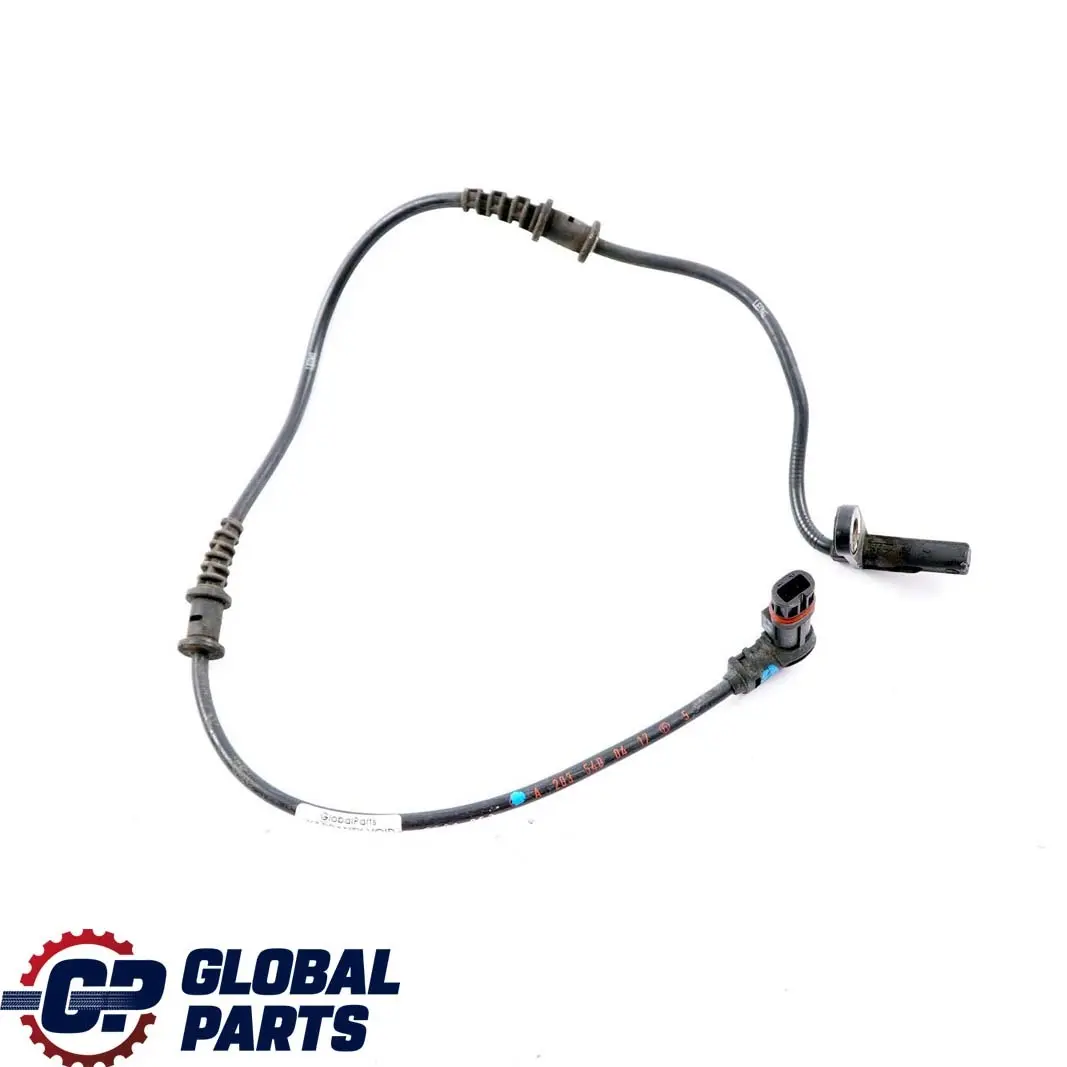 ABS Sensor Raddrehzahl Vorne für Mercedes CLK W203 C209 mit Teilenummer A2035400417 Mercedes CLK W203 C209 ABS Sensor Raddrehzahl Vorne - SKU A2035400417 - Teilenummer A2035400417