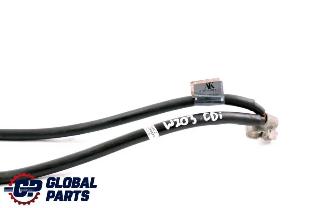Mercedes C W203 Diesel Engine Starter Alternator Electrical Cable - SKU A2035402206 - Part number A2035402206
