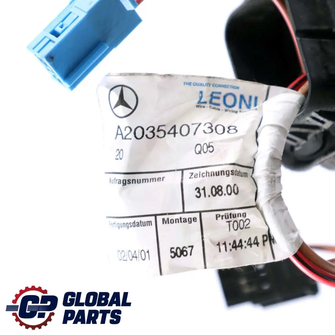 Wiązka Drzwi Lewy Prawy Tył do Mercedes C W203 o numerze A2035407308 Mercedes C W203 Wiązka Drzwi Lewy Prawy Tył - SKU A2035407408 - Numer Części A2035407308