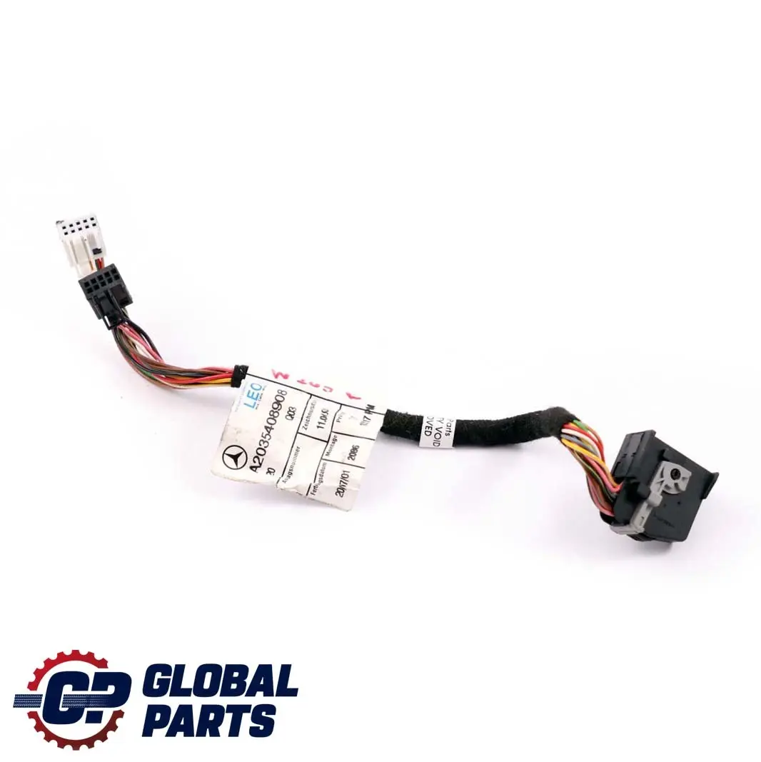 Mercedes-Benz C-Class W203 Left Right N/O/S Wing Mirror Wiring to with Part number A2035408908 Mercedes-Benz C-Class W203 Left Right N/O/S Wing Mirror Wiring - SKU A2035408908 - Part number A2035408908