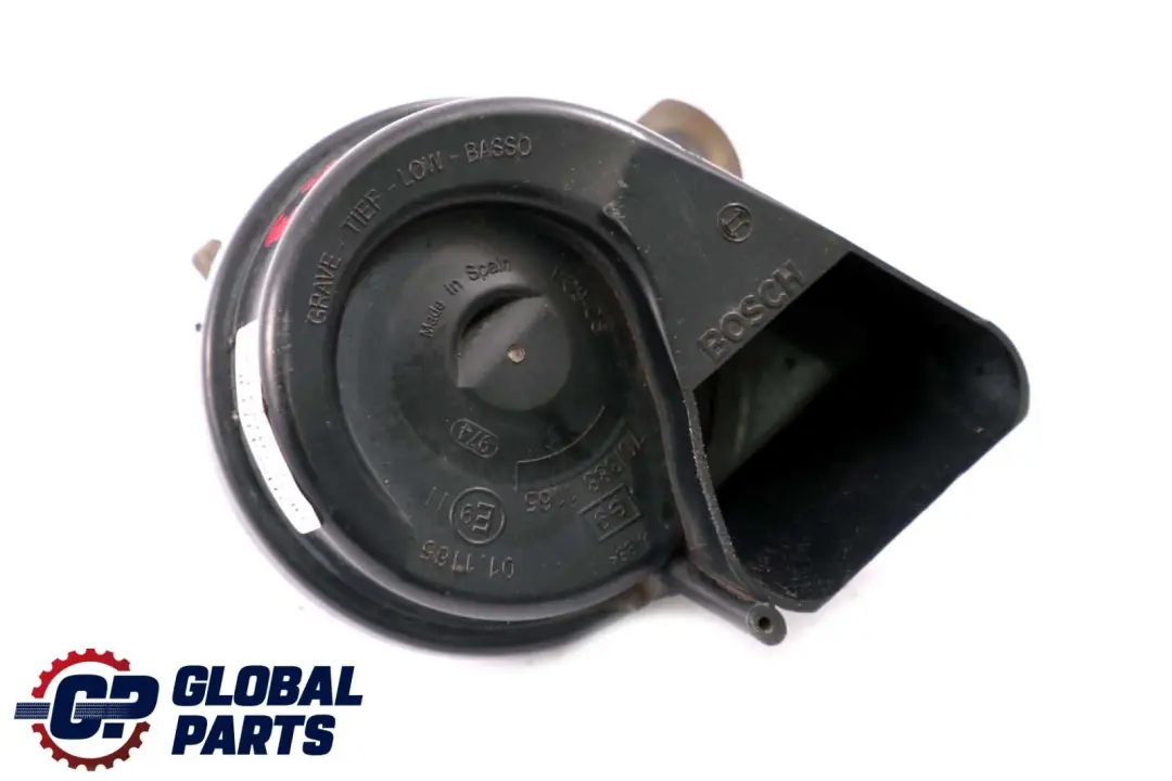 Mercedes-Benz Clase A C W169 W203 Tono Bajo Bocina Senal Fanfarria para con número de pieza A2035420220 Mercedes-Benz Clase A C W169 W203 Tono Bajo Bocina Senal Fanfarria - SKU A2035420220 - Número de pieza A2035420220