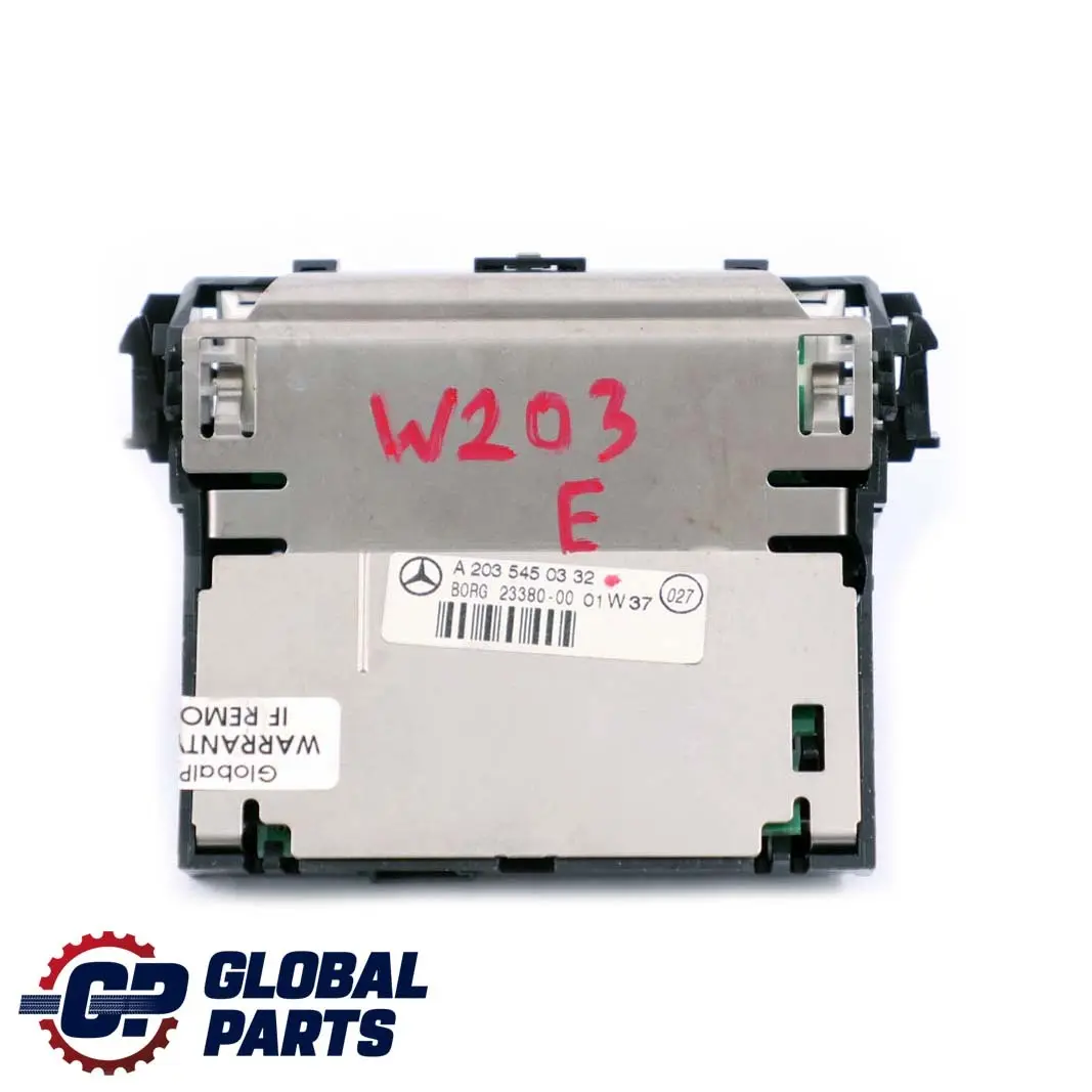 Sensore parcheggio Parktronic Sistema avvertimento schermo display per Mercedes W203 con numero di parte A2035450332 Mercedes W203 Sensore parcheggio Parktronic Sistema avvertimento schermo display - SKU A2035450332 - Numero di parte A2035450332