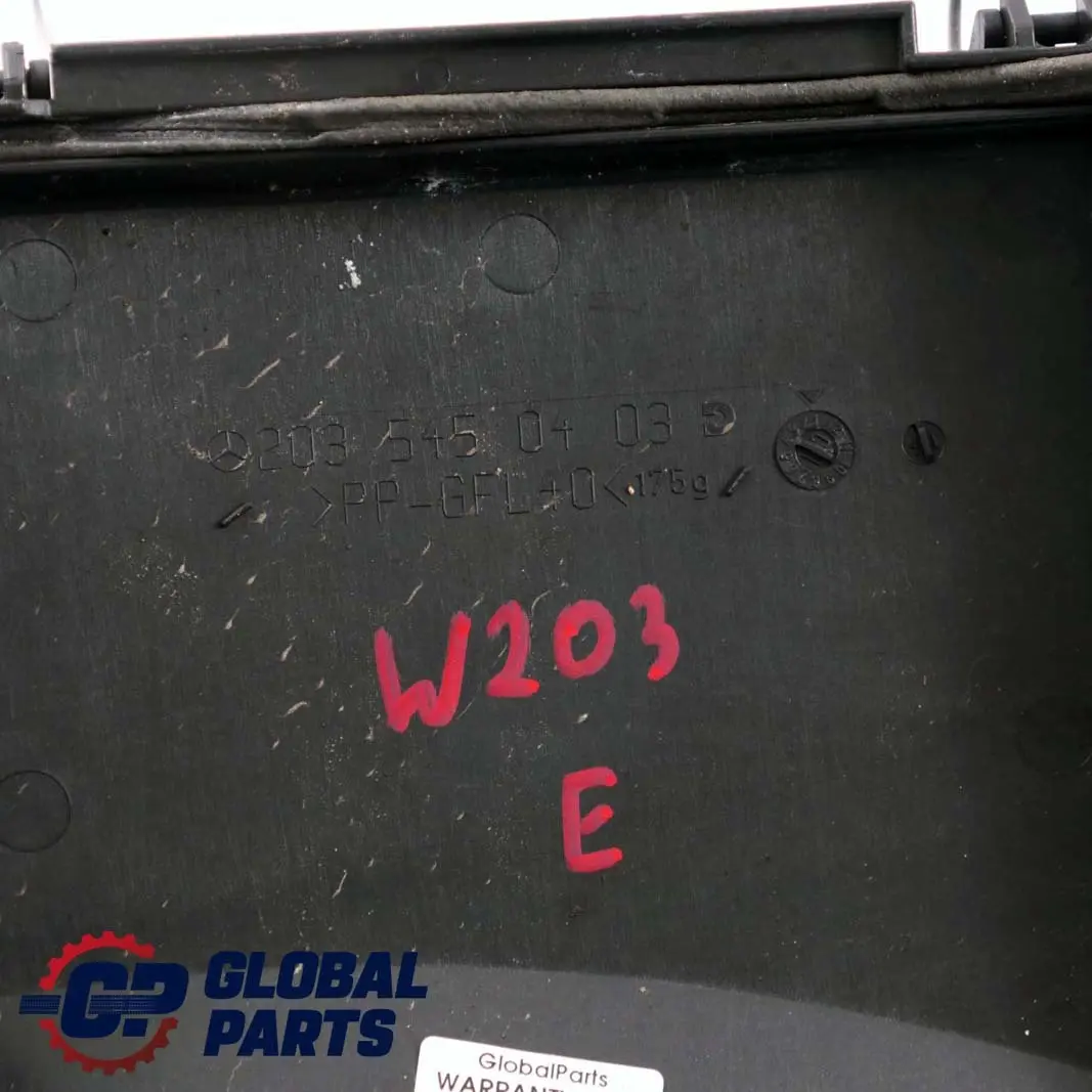 Mercedes Clase C CLK W203 C209 Tapa Caja Fusibles Motor - SKU A2035450403 - Número de pieza A2035450403