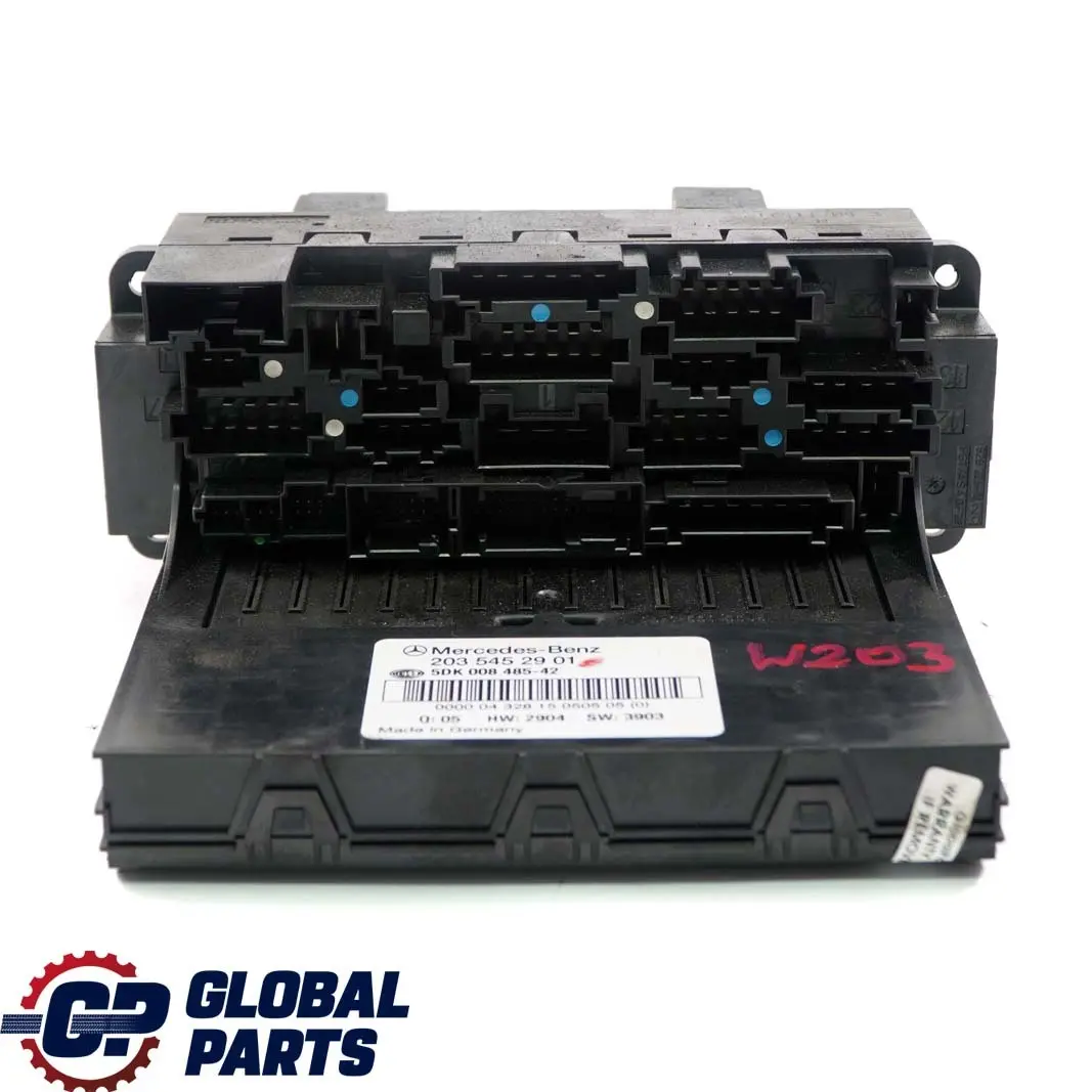 Scatola Fusibili Unità di Controllo Modulo SAM per Mercedes W203 con numero di parte A2035452901 Mercedes W203 Scatola Fusibili Unità di Controllo Modulo SAM - SKU A2035452901 - Numero di parte A2035452901