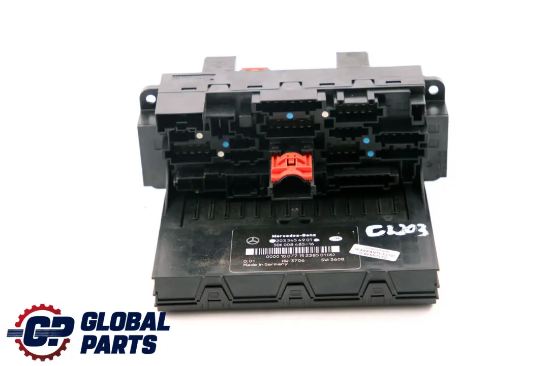 Mercedes-Benz CLC-Class CL203 Fuse Box Module SAM Unit to with Part number A2035454901 Mercedes-Benz CLC-Class CL203 Fuse Box Module SAM Unit - SKU A2035454901 - Part number A2035454901