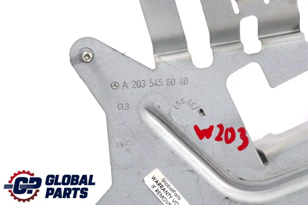 Mercedes-Benz C-Klasse W203 Halter Steuergerät für mit Teilenummer A2035456040 Mercedes-Benz C-Klasse W203 Halter Steuergerät - SKU A2035456040 - Teilenummer A2035456040