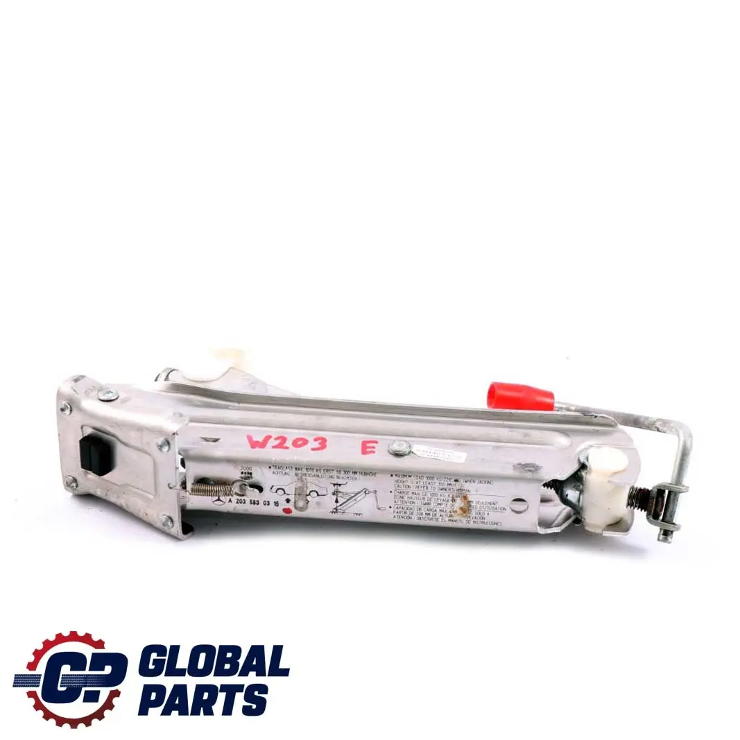 Mercedes-Benz C-Class W203 Car Lifting Jack Tool Emergency Wheel to with Part number A2035830315 Mercedes-Benz C-Class W203 Car Lifting Jack Tool Emergency Wheel - SKU A2035830315 - Part number A2035830315