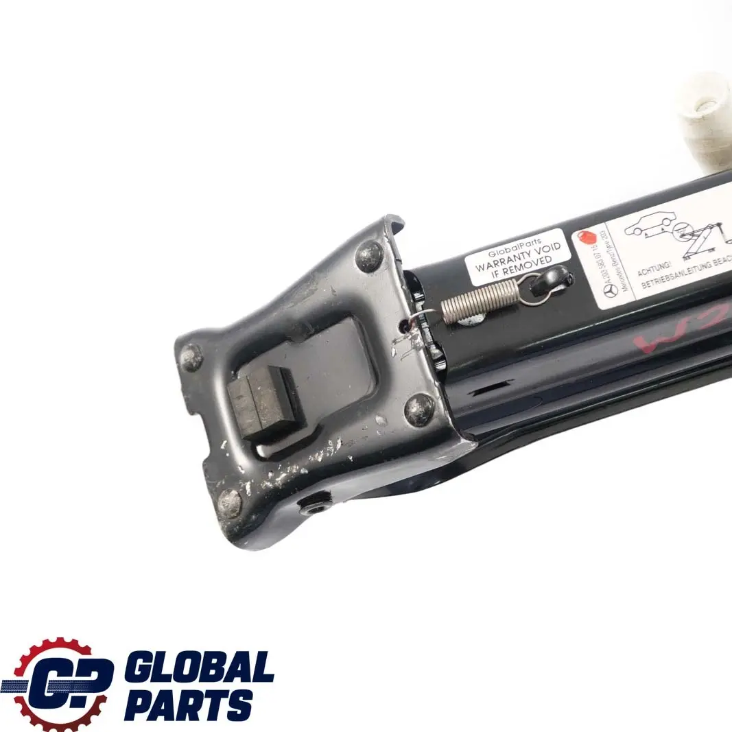Mercedes W203 Cric de levage de voiture Outil de roue d'urgence - SKU A2035830715 - Numéro de pièce A2035830715