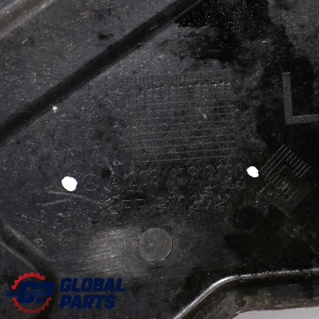  Mercedes-Benz C-Class W203 Left N/S Underbody Underride Cover Protection Panel - SKU A2036190138 - Part number A2036190138