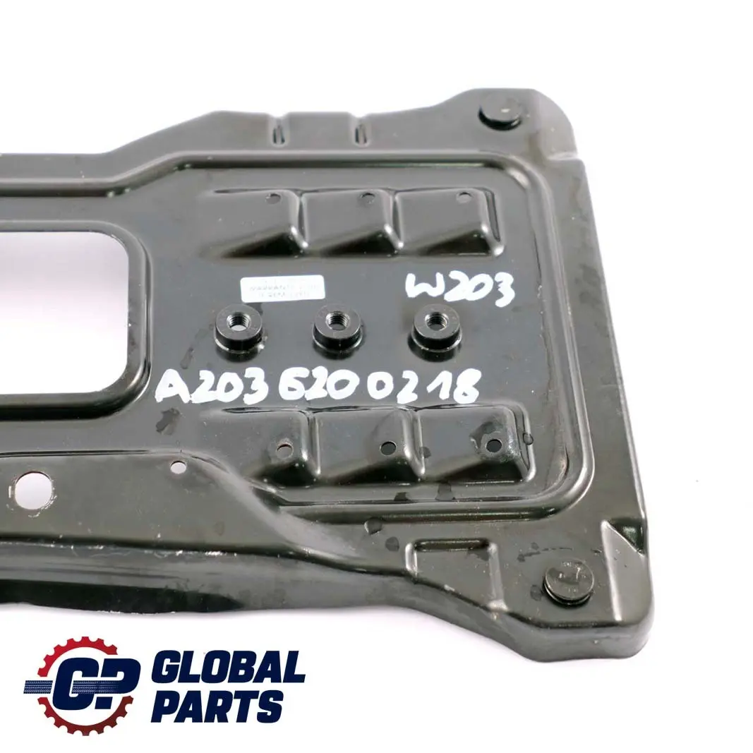 Mercedes-Benz C-Class W203 Battery Tray Metal Cover Plate to with Part number A2036200218 Mercedes-Benz C-Class W203 Battery Tray Metal Cover Plate - SKU rhd-A2036200218 - Part number A2036200218