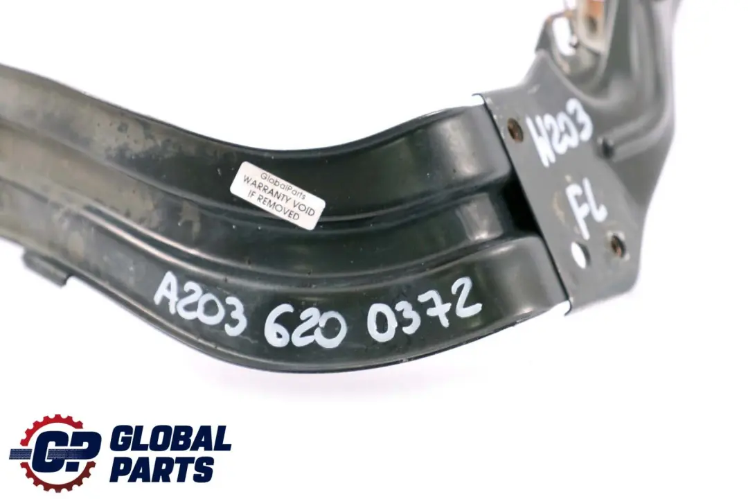 Mercedes C W203 Panel Cierre delantero Izquierdo Placa Soporte Faro - SKU A2036200372 - Número de pieza A2036200372
