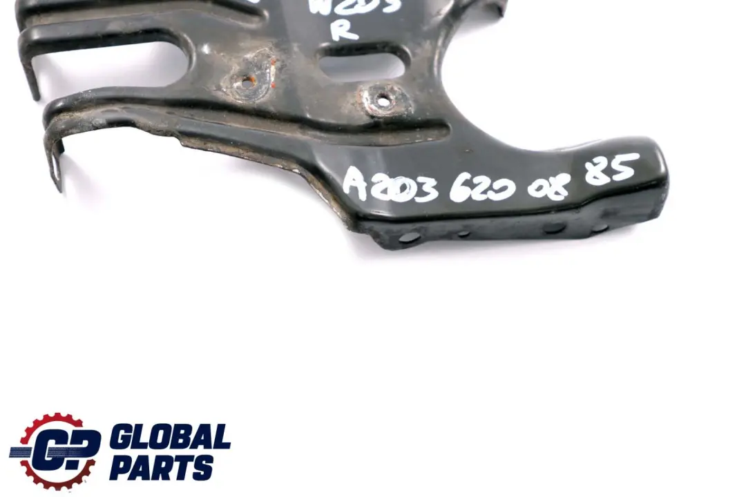 Mercedes-Benz C-Class W203 Front Slam Panel Right O/S Headlight Support Plate to with Part number A2036200885 Mercedes-Benz C-Class W203 Front Slam Panel Right O/S Headlight Support Plate - SKU A2036200885 - Part number A2036200885