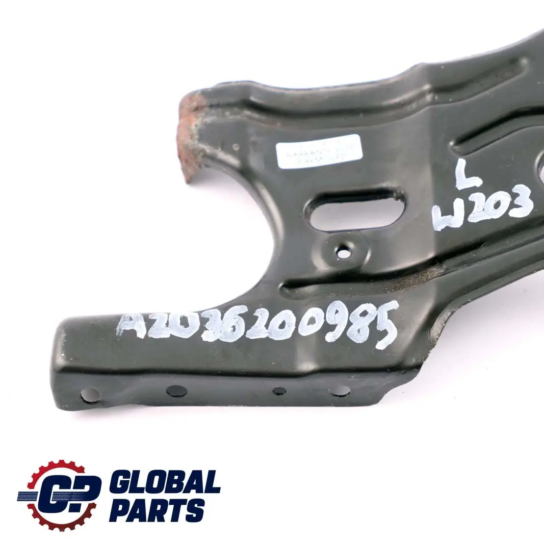 Mercedes-Benz C-Class W203 Front Slam Panel Left N/S Headlight Support Plate to with Part number A2036200985 Mercedes-Benz C-Class W203 Front Slam Panel Left N/S Headlight Support Plate - SKU A2036200985 - Part number A2036200985