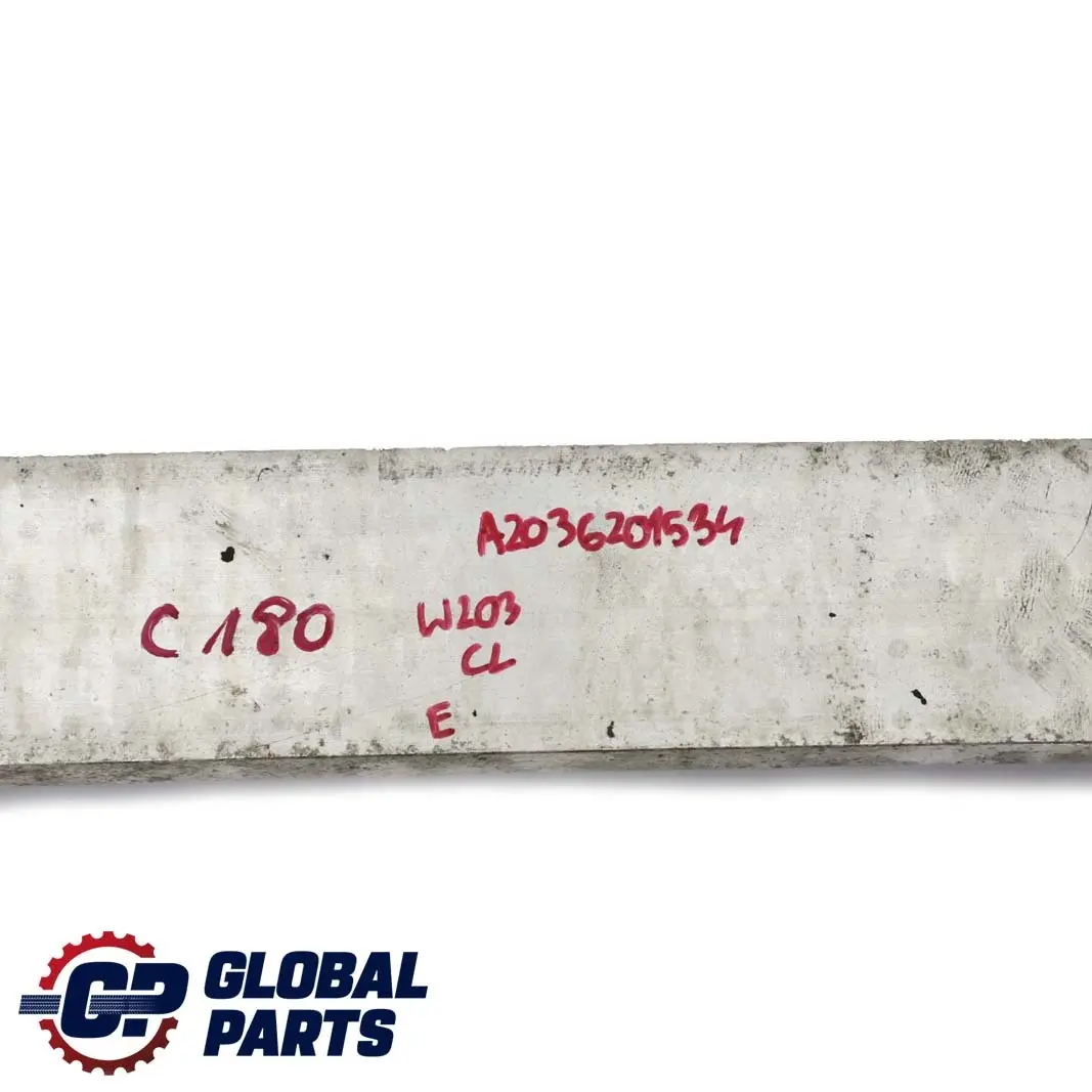 Mercedes-Benz C CLC Class W203 SportCoupe Front Bumper Carrier Cross Member Bar to with Part number A2036201534 Mercedes-Benz C CLC Class W203 SportCoupe Front Bumper Carrier Cross Member Bar - SKU A2036201534 - Part number A2036201534