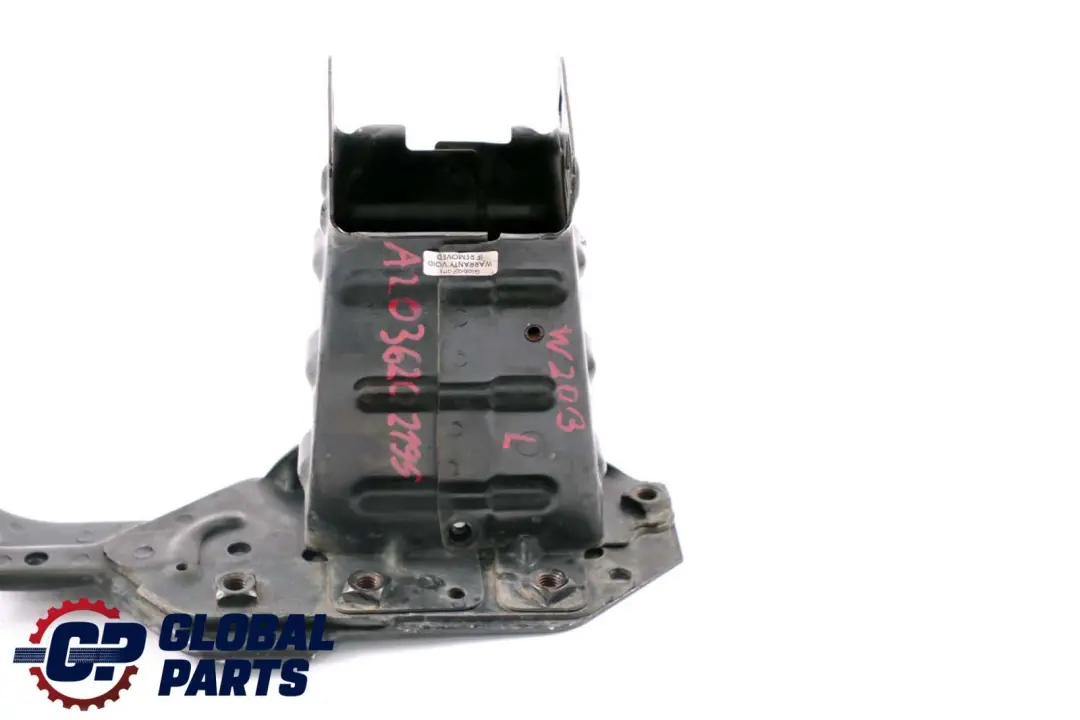 Front Bumper Left Mount Bracket Cross Member to Mercedes W203 with Part number A2036202195 Mercedes W203 Front Bumper Left Mount Bracket Cross Member - SKU A2036202195 - Part number A2036202195