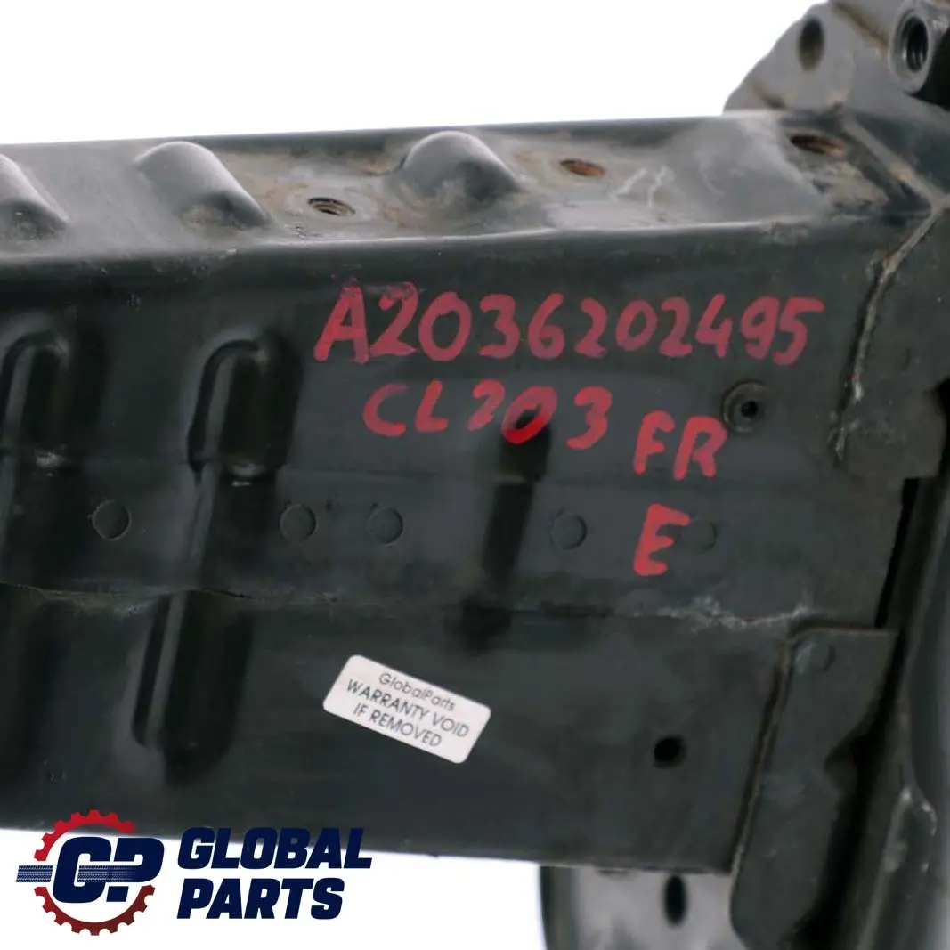  Mercedes-Benz CL203 W203 Stossfänger Vorn Träger Halter Rechts - SKU A2036202495 - Teilenummer A2036202495