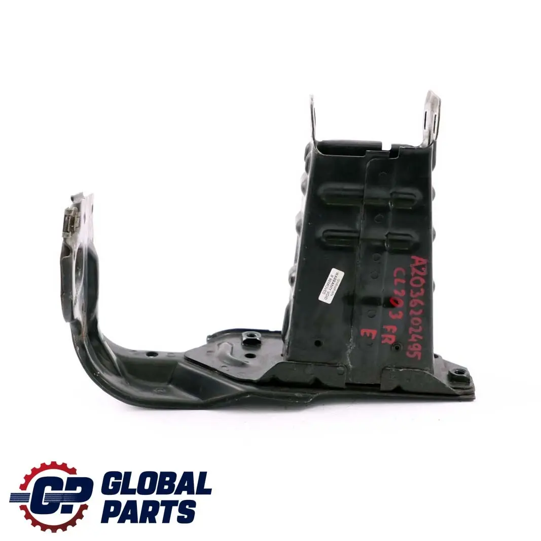 Mercedes-Benz CL203 W203 Front Bumper Right O/S Carrier Support Mount Holder to with Part number A2036202495 Mercedes-Benz CL203 W203 Front Bumper Right O/S Carrier Support Mount Holder - SKU A2036202495 - Part number A2036202495