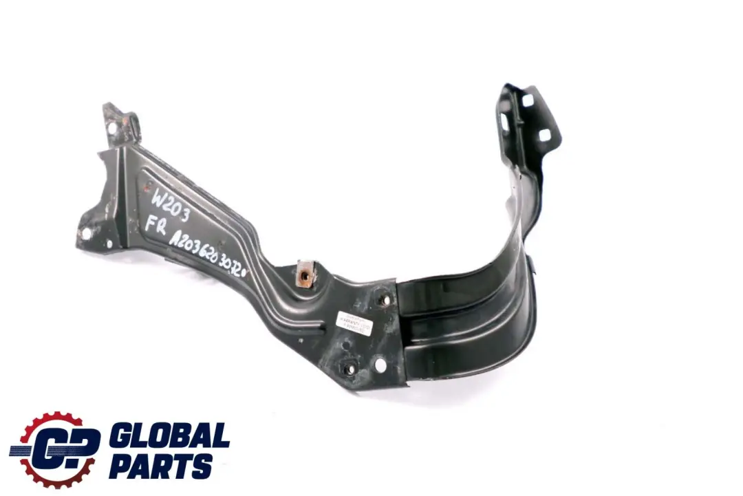 Pannello anteriore Slam Piastra supporto faro destro Mercedes W203 - SKU A2036203072 - Numero di parte A2036203072
