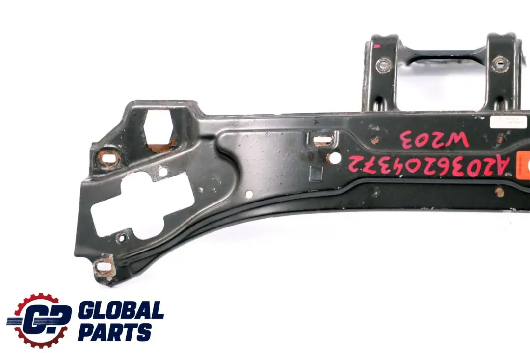 Benz Clase C W203 Delantero Central Slam Panel Carrier para Mercedes con número de pieza A2036204372 Mercedes Benz Clase C W203 Delantero Central Slam Panel Carrier - SKU A2036204372 - Número de pieza A2036204372