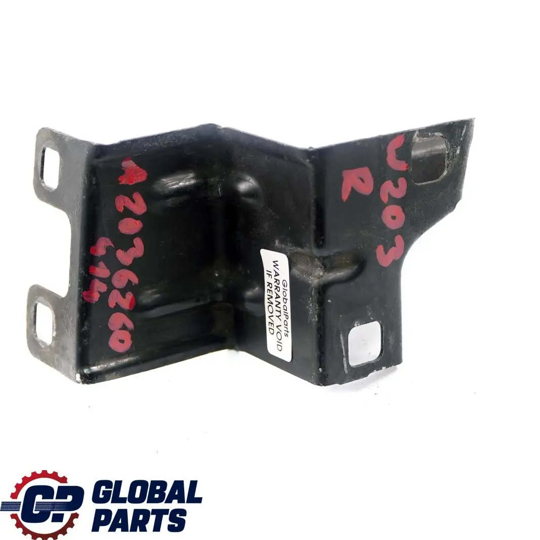 Mercedes W203 parachoques delantero derecho superior travesaño soporte montaje - SKU A2036260414 - Número de pieza A2036260414