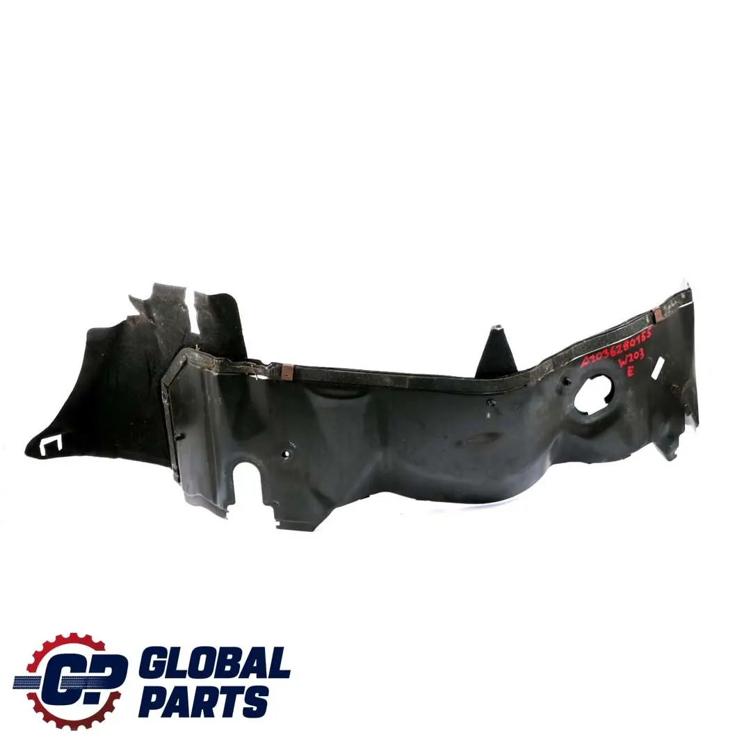  Mercedes-Benz CLK Classe W203 C209 Carenatura Parete Posteriore Separato Motore - SKU A2036280155 - Numero di parte A2036280155