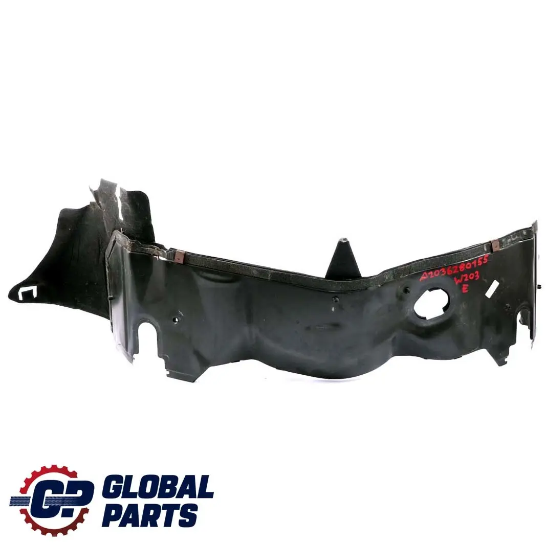 Mercedes-Benz C CLK W203 C209 Fairing Rear Panel Bulkhead Engine Compartment
