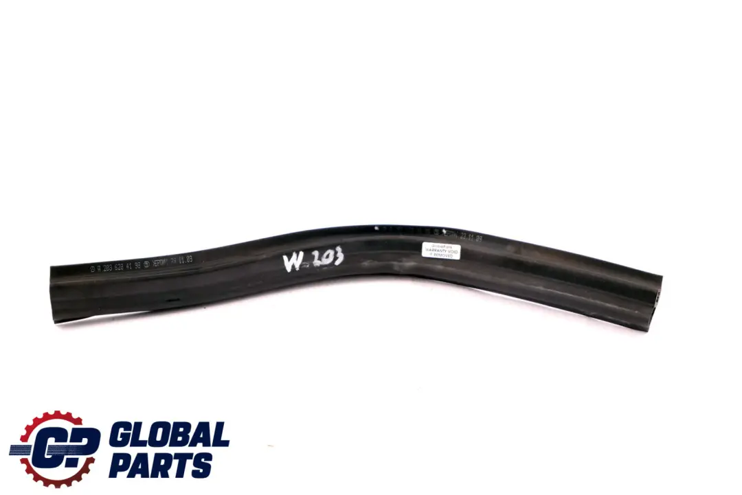 Mercedes C CLC Classe CL203 W203 Capuche Pluie Joint Temps Rayures Caoutchouc - SKU A2036284198 - Numéro de pièce A2036284198