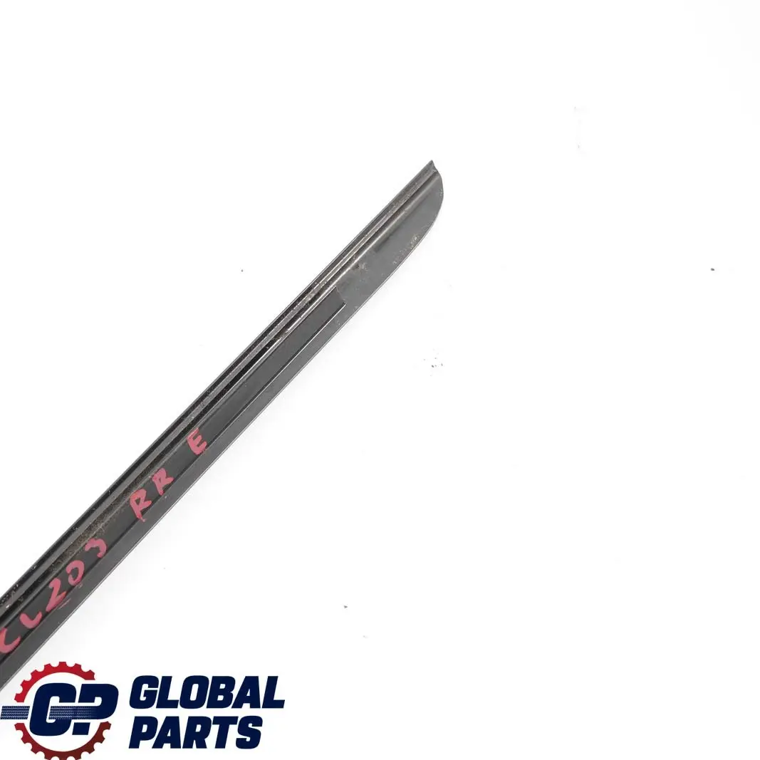 Mercedes CL203 Rear Right O/S Fender Window Edge Trim Strip - SKU A2036702222 - Part number A2036702222