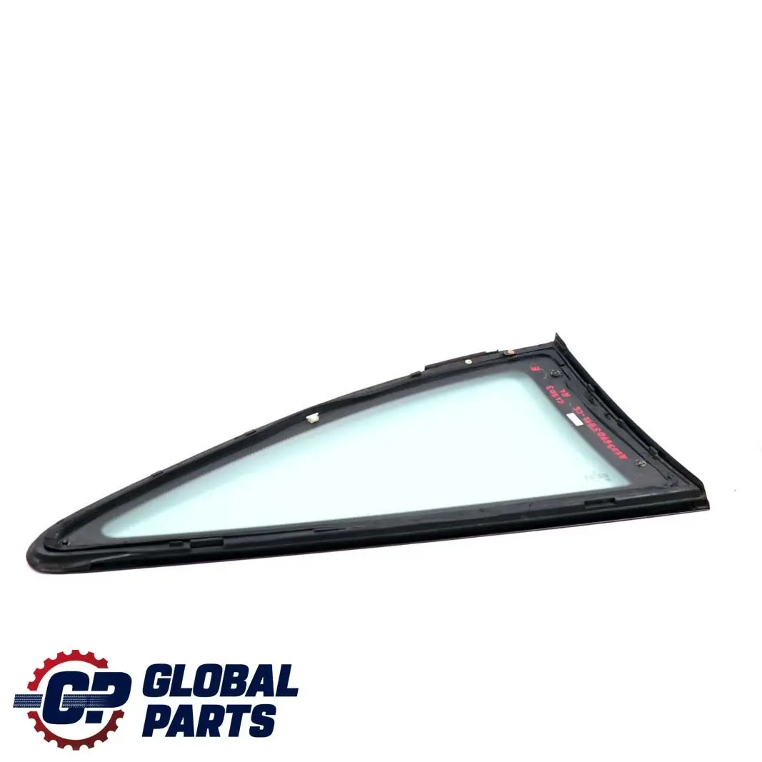  Mercedes-Benz CLC-Class CL203 Rear Left N/S Window Glass AS2 Cubanite Silver - SKU A2036705912-CS - Part number A2036705912