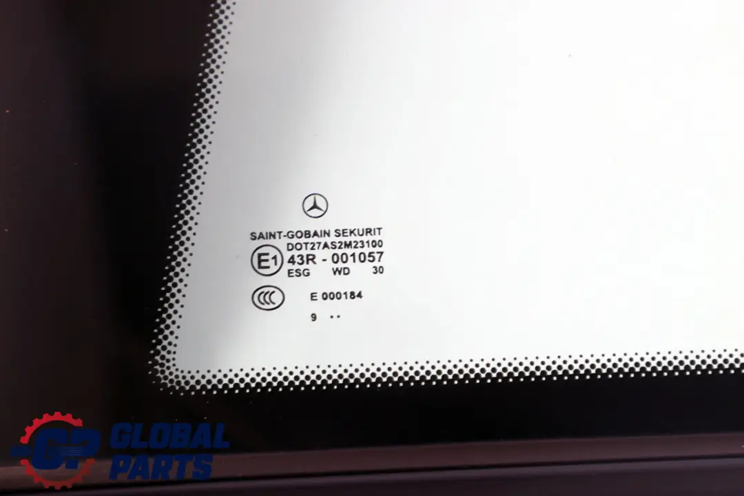 Mercedes-Benz CLC-Class CL203 Rear Left N/S Window Glass AS2 to with Part number A2036705912 Mercedes-Benz CLC-Class CL203 Rear Left N/S Window Glass AS2 - SKU A2036705912 - Part number A2036705912