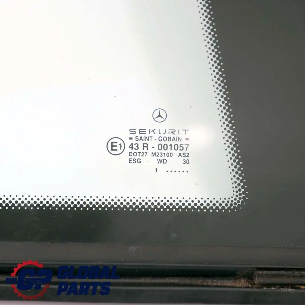  Mercedes-Benz CLC-Class 1 CL203 Vetro Finestra Posteriore Destra AS2 - SKU A2036706012-1 - Numero di parte A2036706012