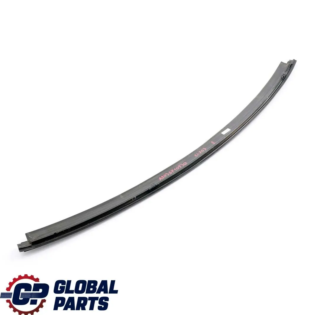 Mercedes-Benz C CL203 Windscreen Windshield Front Top Trim Strip to with Part number A2036710530 Mercedes-Benz C CL203 Windscreen Windshield Front Top Trim Strip - SKU A2036710530 - Part number A2036710530